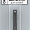 Bosch accessoires pro socket adapter met kogelaansluiting | 1 4 | 50 mm - 2608522562