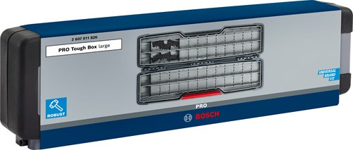 Accesorios Bosch pro caja resistente grande para accesorios | 50x120x355mm - 2607011826