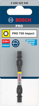 Pic Bosch Accessories Pro Punta per avvitatore a percussione su due lati con k e indice a clic | t30 | 65mm-2608522542
