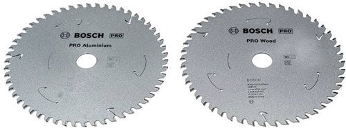 Accesorios Bosch hojas de sierra circular pro madera aluminio | 165 mm | inalámbrico | 2 piezas - 2608644733