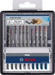 Set accessori Bosch Pro in legno e metallo | 100 mm | 10 pezzi - 2607011943