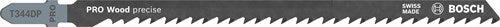 Bosch accessoires bosch pro wood precise t344dp blad 152mm 2st