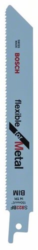Accesorios bosch hoja de sierra alternativa s 922 bf flexible para metal 100ud - 2608656027