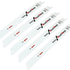 Bosch accessoires reciprozaagblad s1122hf flexible for wood and metal 5st - 2608656021