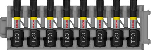 Imp bosch accessori avvitatore bit act control t20, 25 mm 8x - 2608522380