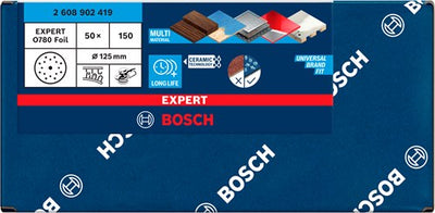 Disco abrasivo accessori Bosch o780 | 125 mm | g150-2608902419