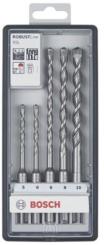 Accessori Bosch martelli perforatori sds-plus | robustline s4l | 5 pezzi | 2607019927 - 2607019927