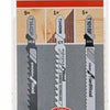 Set accessori Bosch seghetti alternativi per legno | 15 pezzi - 2607011436