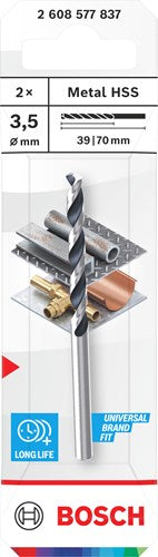 Accessori Bosch trapano elicoidale hss pointteq | 3,5 mm | 2 pezzi - 2608577837