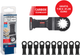 Accesorios bosch starlock aiz 32 apib bim, madera+metal, curvo-tec 32 x 50 - paquete de 10 piezas + expert aiz 32 apilt - 2608902398