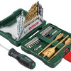 Bosch accessoires x-line 40-delige - titanium plus | boor- en schroefbitset | 40-delig - 2607017334