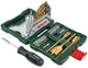 Accessori Bosch x-line 40 pezzi - titanio plus | set di punte per trapano e cacciavite | 40 pezzi - 2607017334