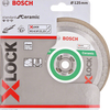 Bosch accessoires x-lock diamantschijf standard for ceramic 125 x 22,23 x 1,6 x 7 mm - 1 stuk(s) - 2608615138