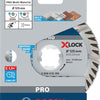 Accessori Bosch x-lock disco diamantato standard per universale 125 x 22,23 x 2,0 x 10 mm - 1 pezzo(i) - 2608615166