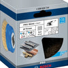 Accessori Bosch x-lock spazzola in acciaio a tazza filo ondulato, ottonato 75mm 0,3mm - 1 pezzo(i) - 2608620730