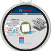 Bosch Prof doorslijpschijf in blik recht Inox RVS 125 mm(10)