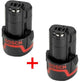 Batteria Bosch blu 12 V (10,8 V) 2,0 Ah agli ioni di litio | confezione doppia - 1600z00040