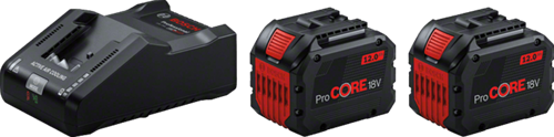 Bosch blu 2 x procore18v 12.0ah + 1 x gal 18v-160 | set di batterie - 1600a02t5w