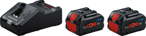 Bosch blu 2 x procore18v 8.0ah + 1 x gal 18v-160 | set di batterie - 1600a02t5p
