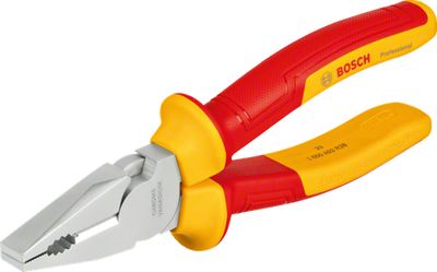 Bosch blue combination pliers 180 mm vde - 1600a02ne1