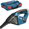 Aspirapolvere professionale a batteria Bosch Blue Gas 12 V | senza batterie e caricabatterie in l-boxx - 06019e3001