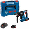 Trapano avvitatore a percussione professionale Bosch blue gbh 18v-24c | sds-plus | 2 batterie da 5,0 Ah + caricabatterie rapido | in l-boxx 0611923003