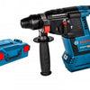 Bosch blauw gbh 18v-26 accu boorhamer 2.6j | solo zonder accu's en lader in l-boxx - 0611909001