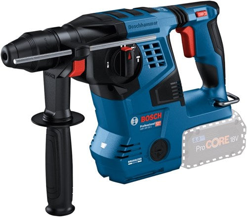Bosch azul gbh 18v-28c | taladro percutor inalámbrico | con sds plus | en l-boxx 238 - 0611920001