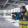Bosch azul gbh 18v-28c | taladro percutor inalámbrico | con sds plus | sin batería ni cargador - 0611920000