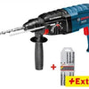 Trapano a percussione Bosch blu gbh 2-24 df | 790w 2,7 anni | + Set trapano a percussione da 5 pezzi - 06112a0402