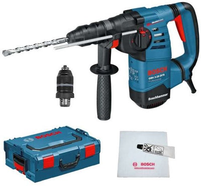 Taladro percutor bosch azul gbh 3-28 dfr | 800w 3,1 años | en l-boxx - 061124a004