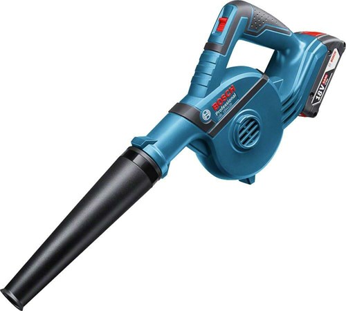 Soffiatore Bosch blu gbl 18v-120 senza batterie e caricabatteria, 4 accessori - 06019f5100