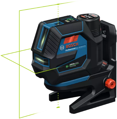 Laser di linea professionale Bosch blu gcl 12v-50-22 cg | in l-boxx 136 con 1 batteria gba 12v 2.0ah - 0601066s02