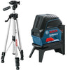 Láser de línea profesional bosch blue gcl 2-15 + trípode bt 150 - 06159940fv