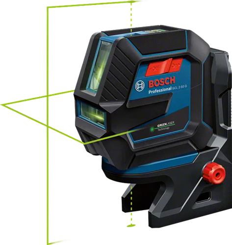 Laser combinato professionale Bosch blu gcl 2-50 g | incl. treppiede da costruzione bt 150 - 0601066m01
