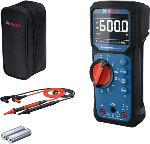 Multimetro professionale Bosch GDM 600-15 blu - 0601077300