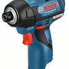 Avvitatore a percussione a batteria professionale Bosch blu gdr 12v-110 solo | senza batterie e caricabatterie - 06019e0002