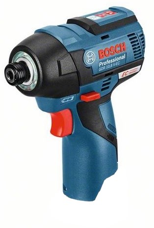 Avvitatore a percussione a batteria professionale Bosch blu gdr 12v-110 solo | senza batterie e caricabatterie - 06019e0002