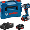 Bosch blue gds 18v-330 hc cordless impact driver | 330nm | 2 x 5.0 ah battery + charger | in l-boxx - 06019l5003