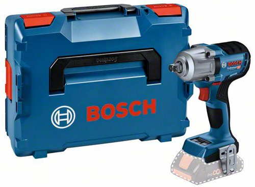 Llave de impacto inalámbrica bosch azul gds 18v-450 pc | 450nm | sin batería ni cargador | en l-boxx - 06019k4101