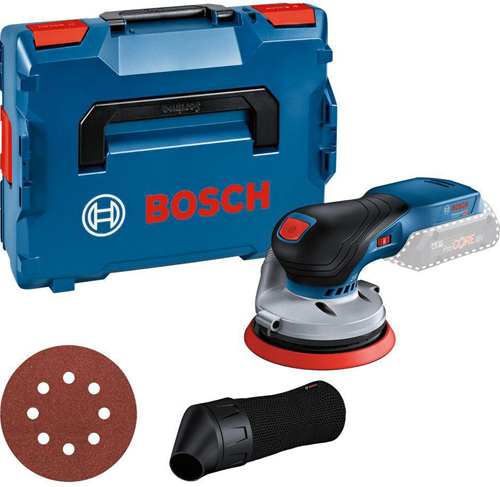 Levigatrice eccentrica a batteria Bosch Blue Gex 12v-150-3 | assolo in l-boxx | senza batteria e caricabatteria - 0601373301