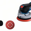 Bosch azul gex 18v-125 profesional | lijadora excéntrica inalámbrica | 18v | cuerpo | sin cargadores de baterias | en caja - 0601372201