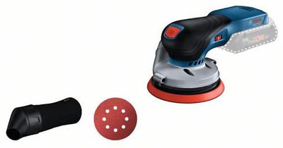 Bosch azul gex 18v-125 profesional | lijadora excéntrica inalámbrica | 18v | cuerpo | sin cargadores de baterias | en caja - 0601372201