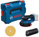 Levigatrice eccentrica a batteria Bosch Blue Gex 18v-150-3 | esclusa batteria e caricabatteria in l-boxx - 0601372903
