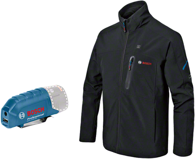 Bosch blauw ghj 12 + 18v xa | verwarmde jas maat 3xl | zonder accu lader - 06188000e2