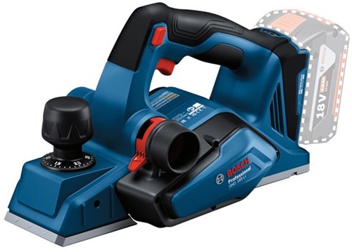 Bosch azul gho 18v-26 profesional | cepillo inalámbrico | excluido bateria y cargador | en l-boxx 238 - 06015b5000