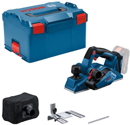 Bosch azul gho 18v-26 profesional | cepillo inalámbrico | excluido bateria y cargador | en l-boxx 238 - 06015b5000