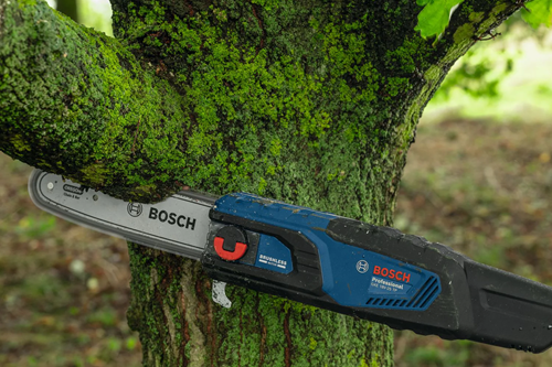 Bosch blauw bosch professional gke 18v-25 tp - accu kettingzaag met telescoopstang