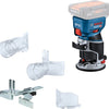 Fresa de cantos inalámbrica bosch azul gkf 18v-8 | 18v | sin batería ni cargador | en caja - 06016c2000