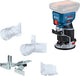 Fresa per bordi a batteria Bosch GKF 18V-8 Blu | 18v| zonder accu su caricatore | in doos - 06016c2000
